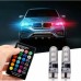 Лампочка светодиод. T10-5050-6SMD RGB 12v с пультом Лампочка светодиод. T10-5050-6SMD RGB 12v с пультом